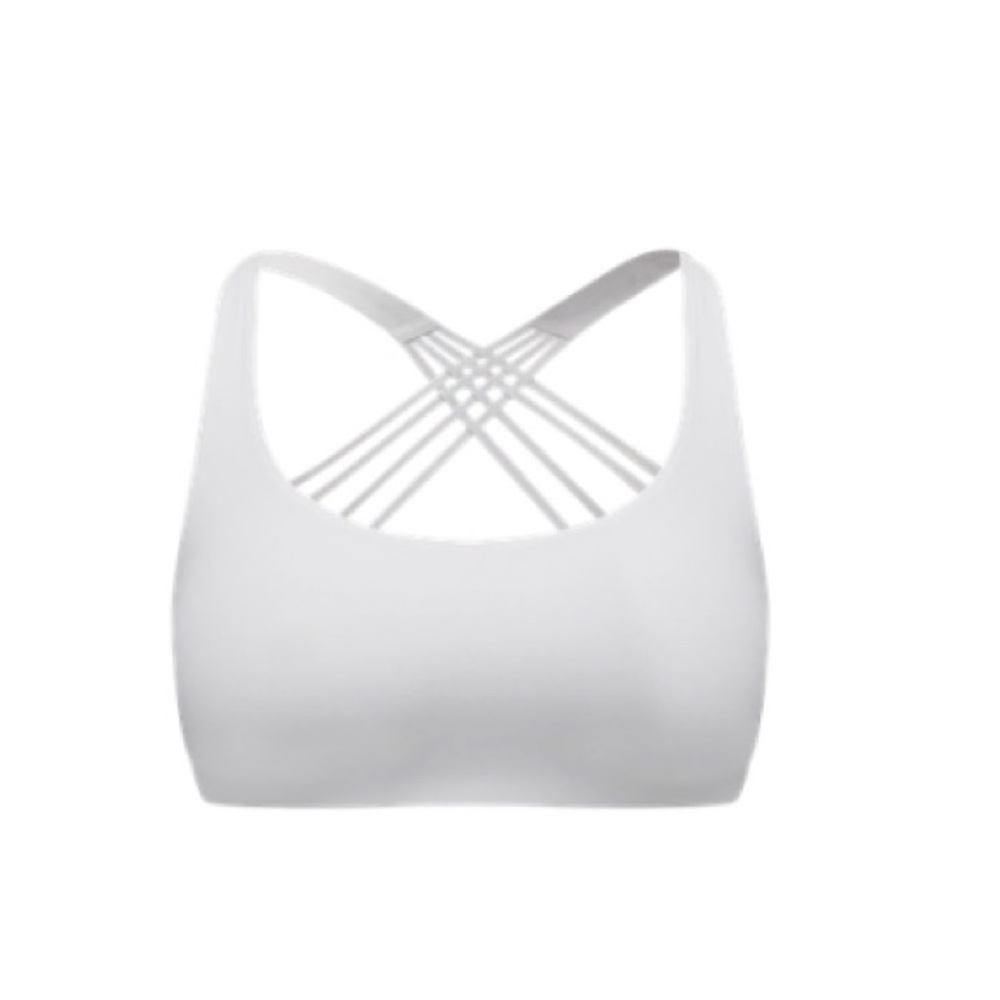 Lululemon Women's White Sports Bra